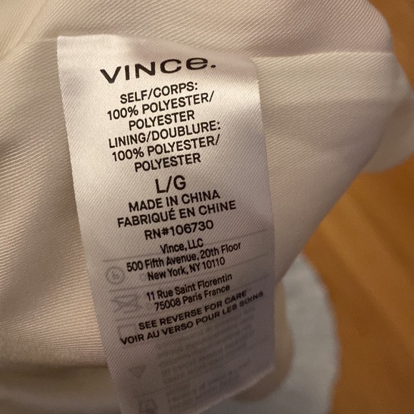 NWT Vince Striped Midi Skirt, size L, perfect summer staple to dress up or down - Picture 10 of 10